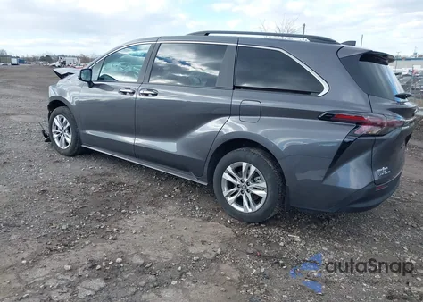 2025 Toyota Sienna Xle from USA, damaged, VIN 5TDJSKFC3SS164712